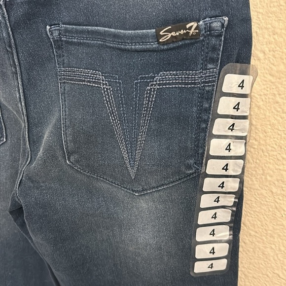 Seven 7 Limited Edition Ankle Crop Slim Fit Ultra Stretch Women Denim Size 4 - Picture 4 of 5